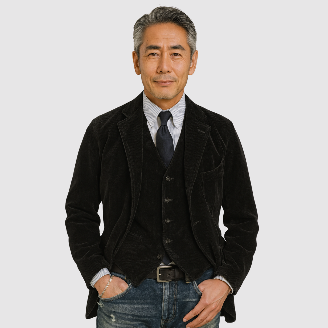 CHRISTIAN | エレガントなブレザー&ベストセット