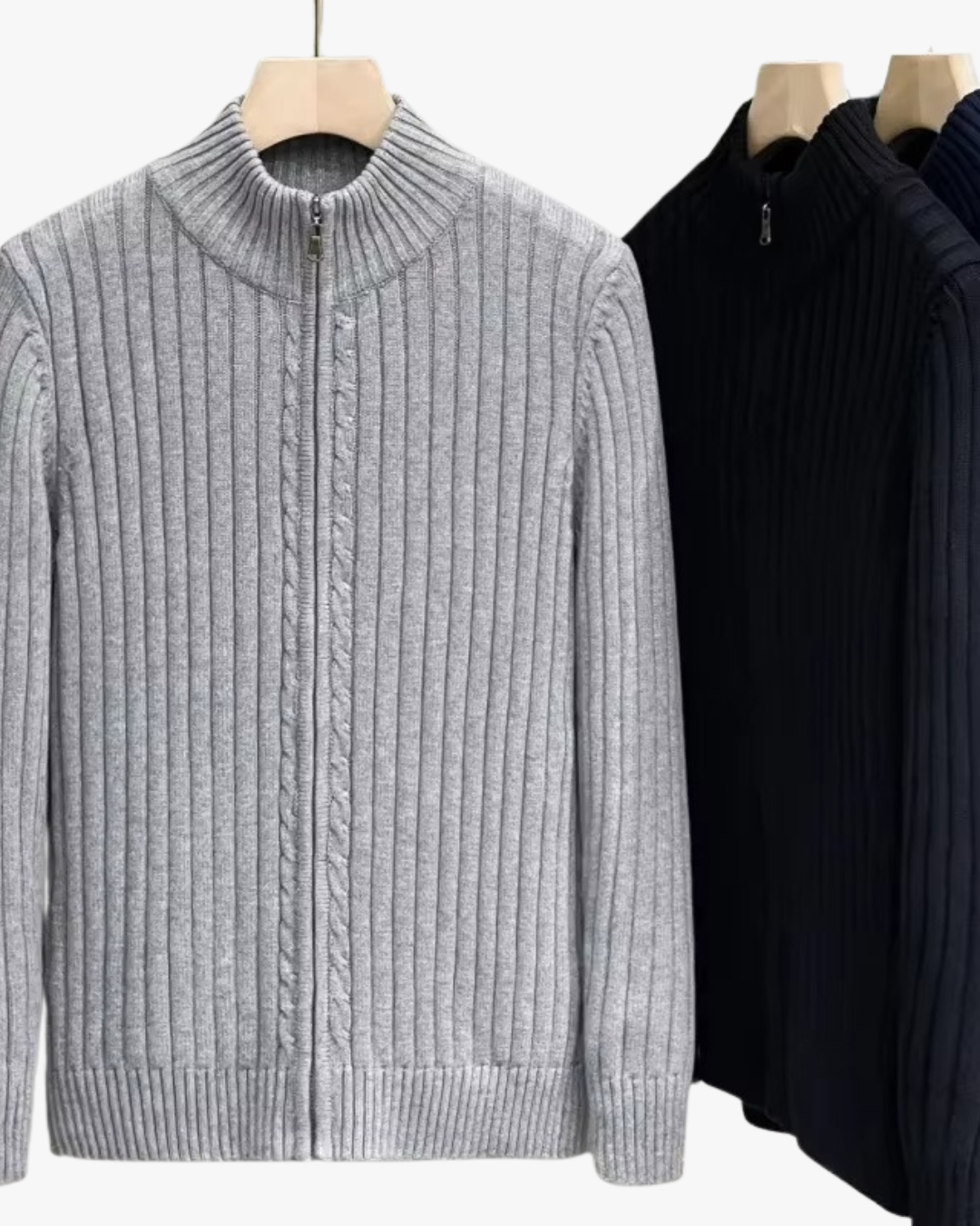 KISHIMOTO | プレミアム・ジップ・カーディガン