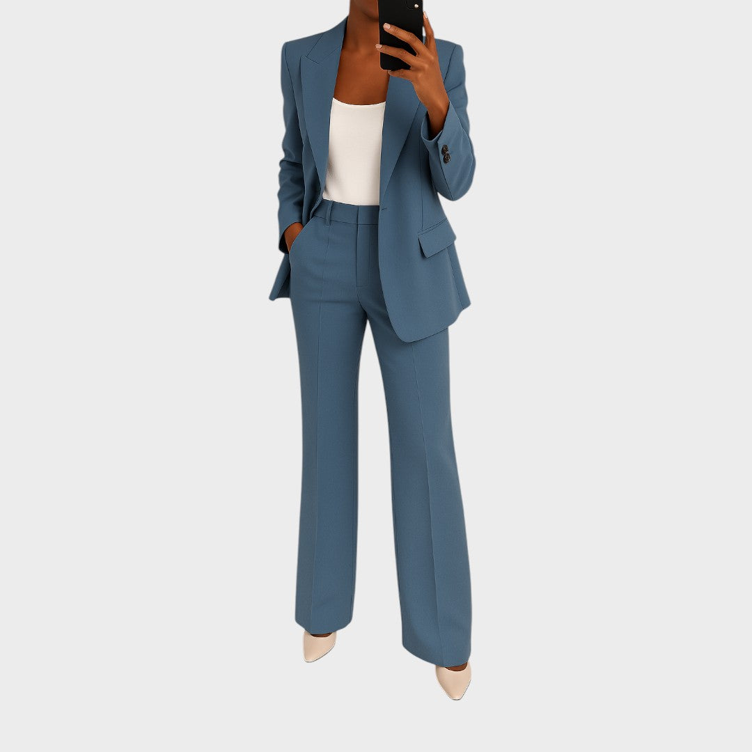 OLVA | エレガントなブレザーとトラウザーのセット