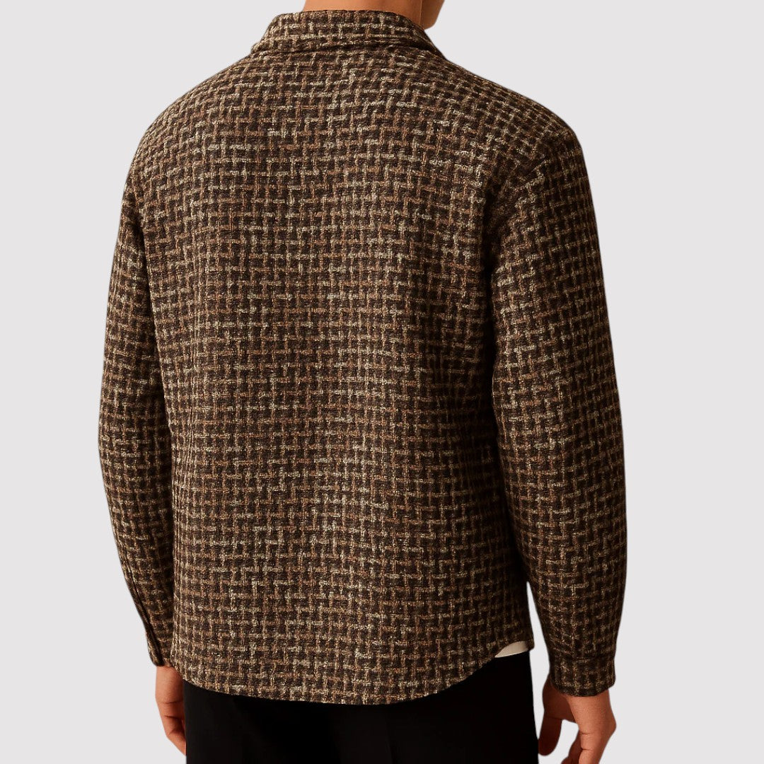 SHIROSHIMA | プレミアムツイードシャケットシャツ