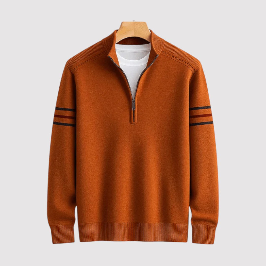 KEIICHI | プレミアムハーフジップセーター