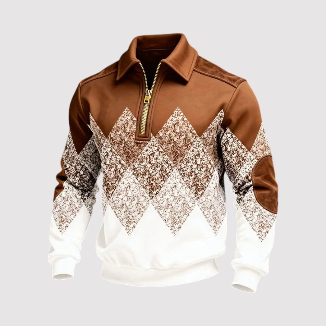 MISAMOTO | プレミアム ジップアップ スウェットシャツ