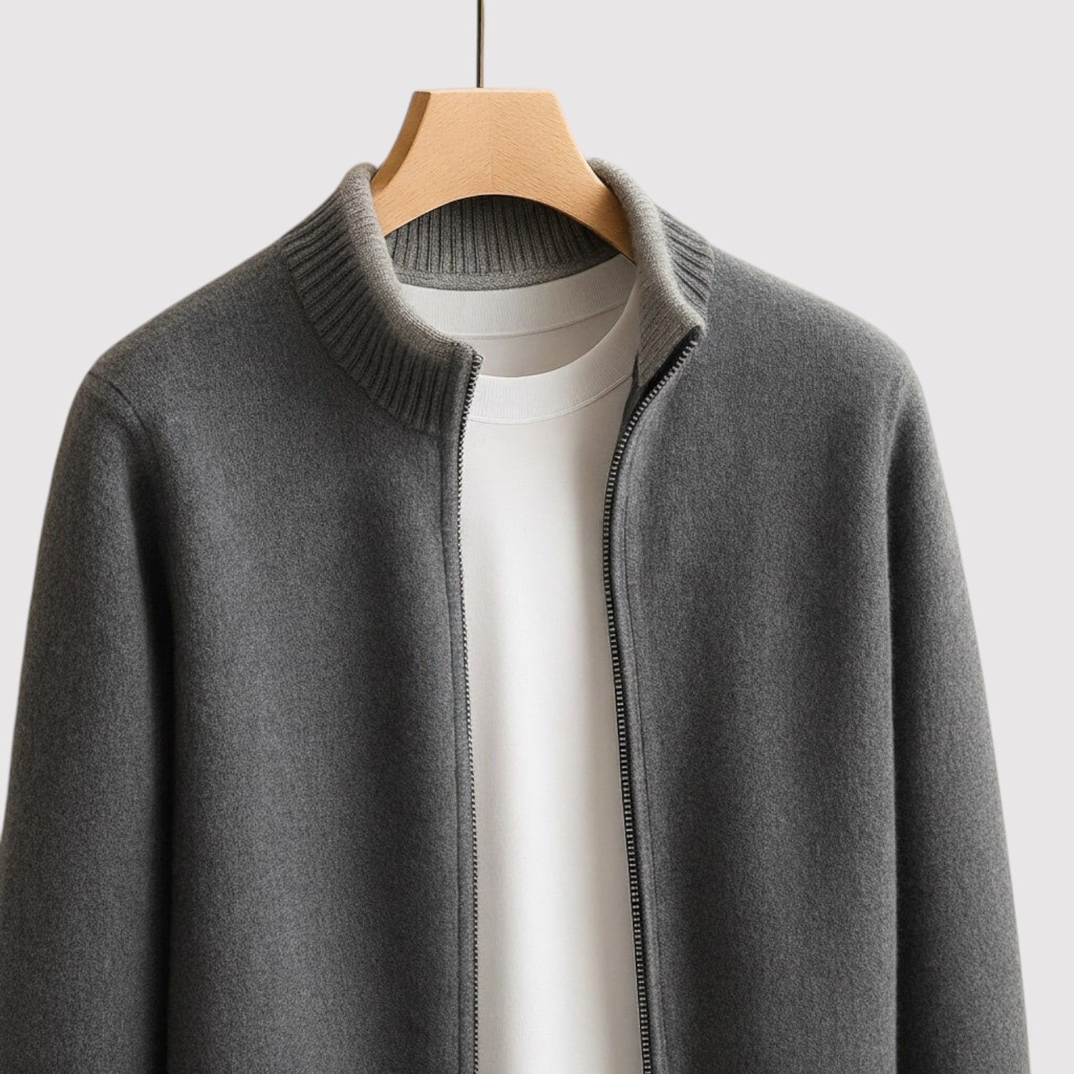 IMAMURA | プレミアム 快適なジップアップセーター