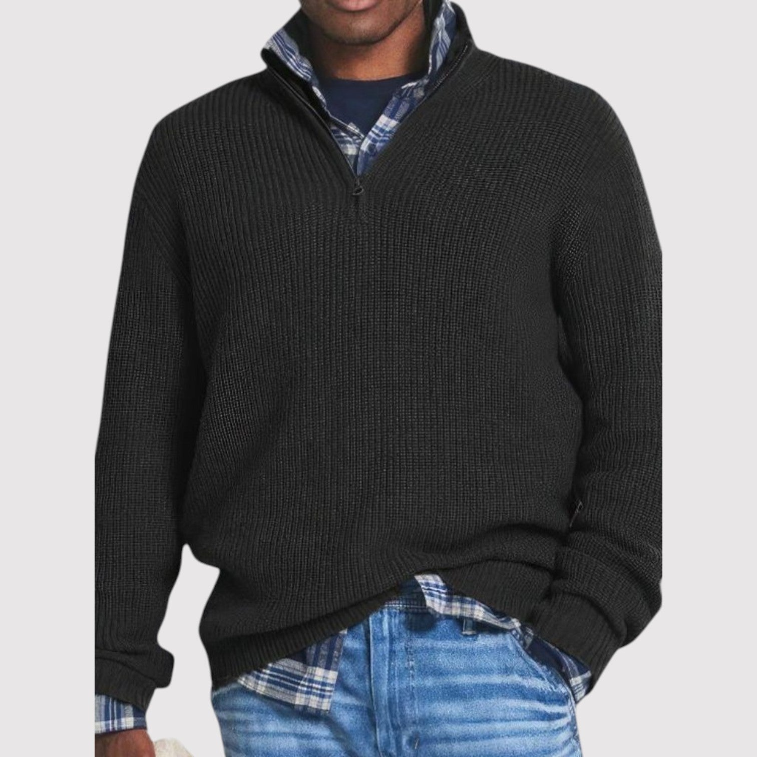 MASAYOTO | プレミアム・クォータージップ・セーター