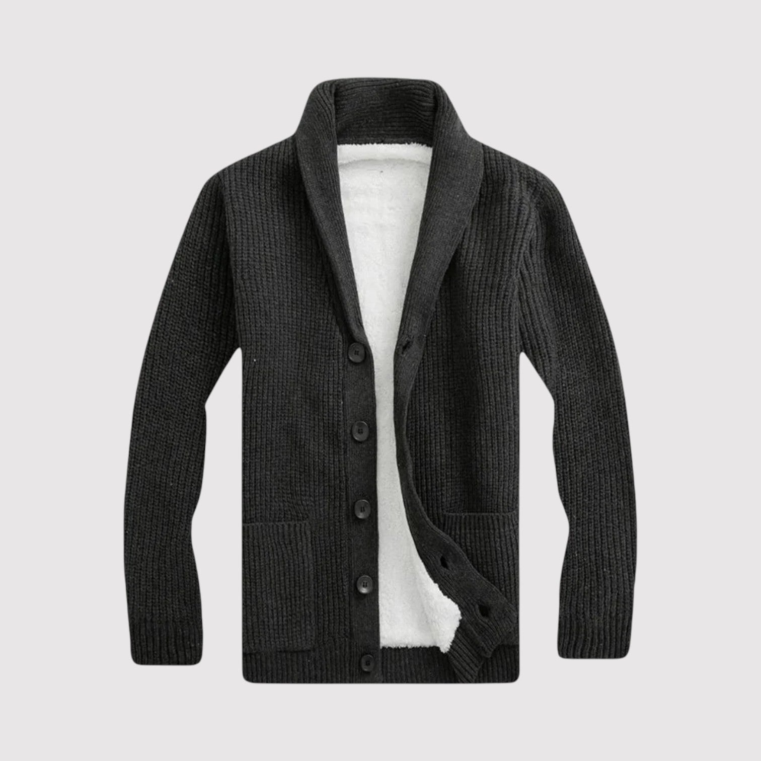 YASUSHI | プレミアムカラーニットカーディガン