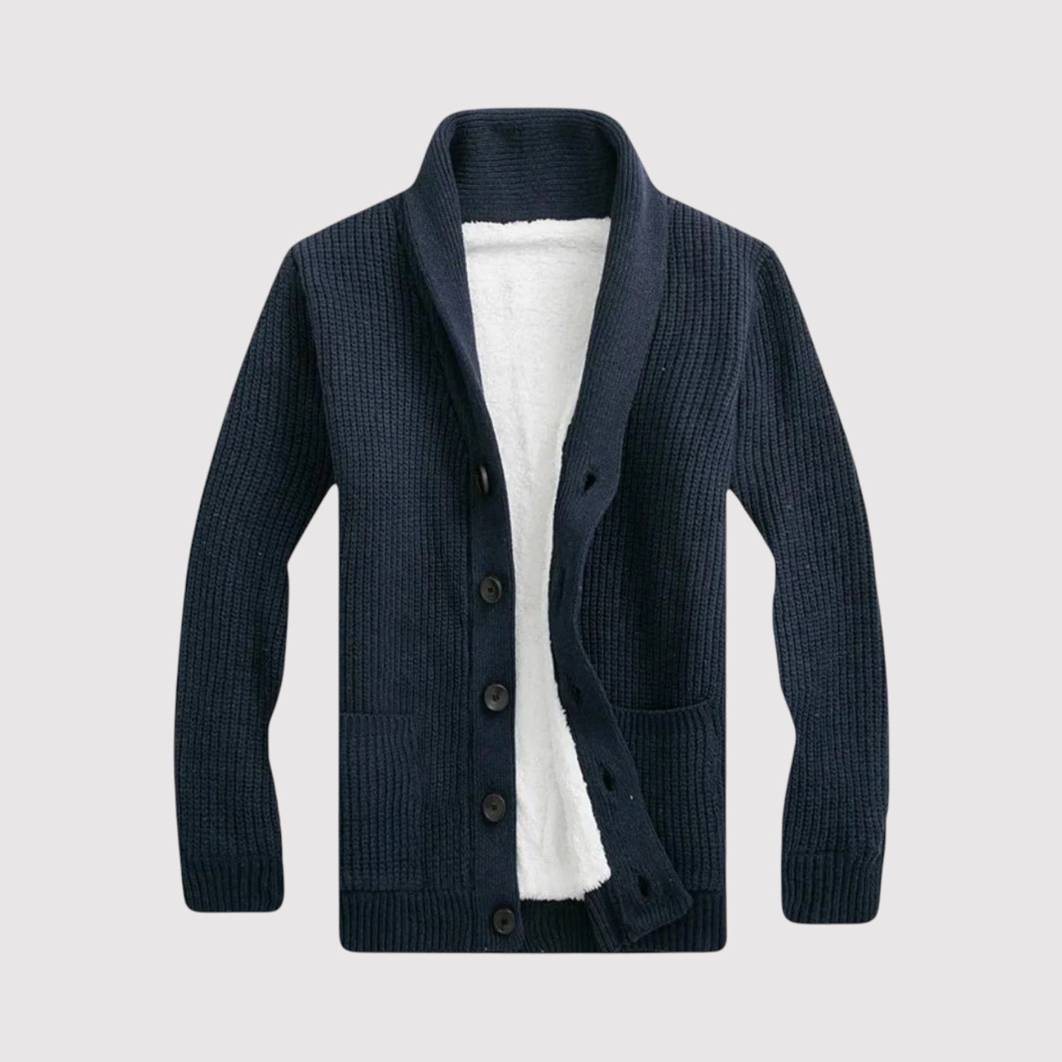 YASUSHI | プレミアムカラーニットカーディガン