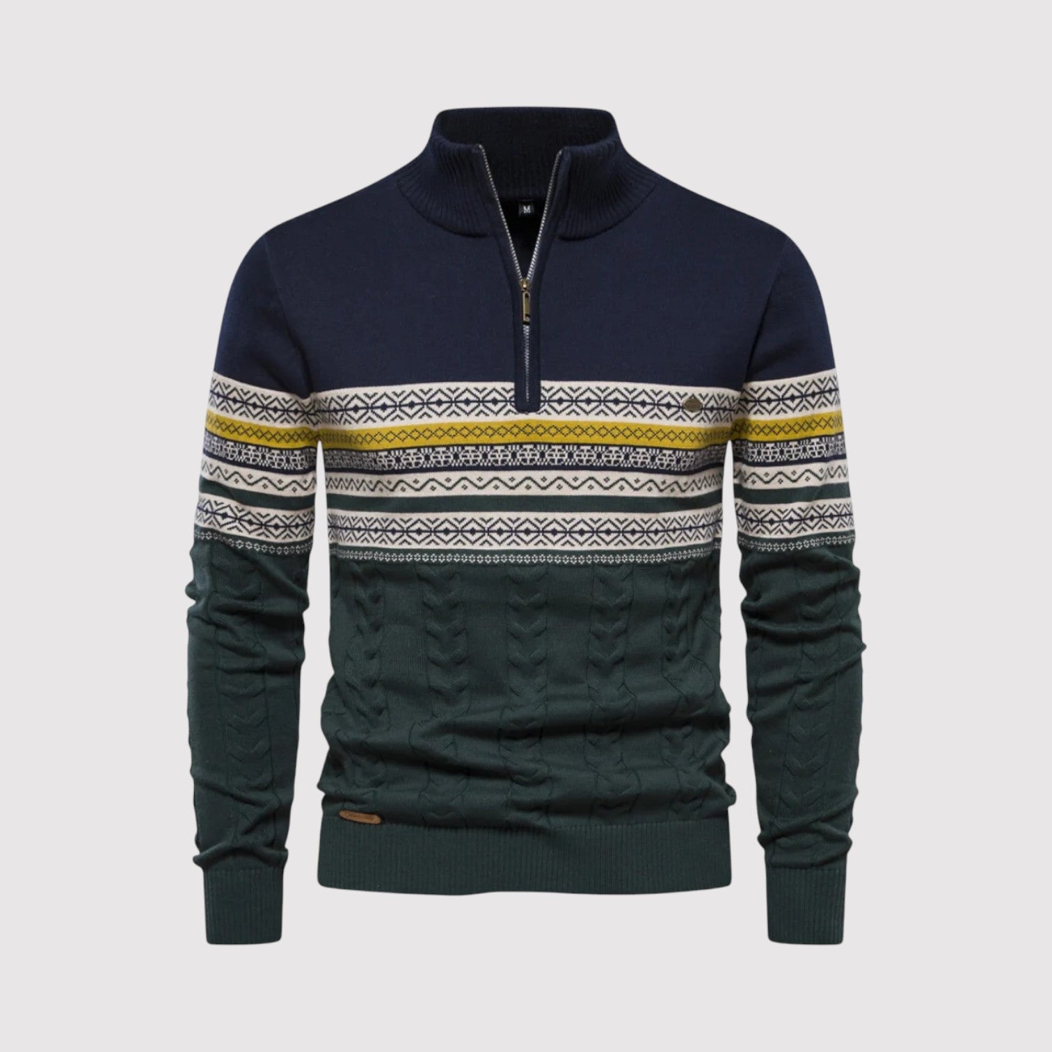 TAMAKIO | プレミアム・クォータージップ・セーター