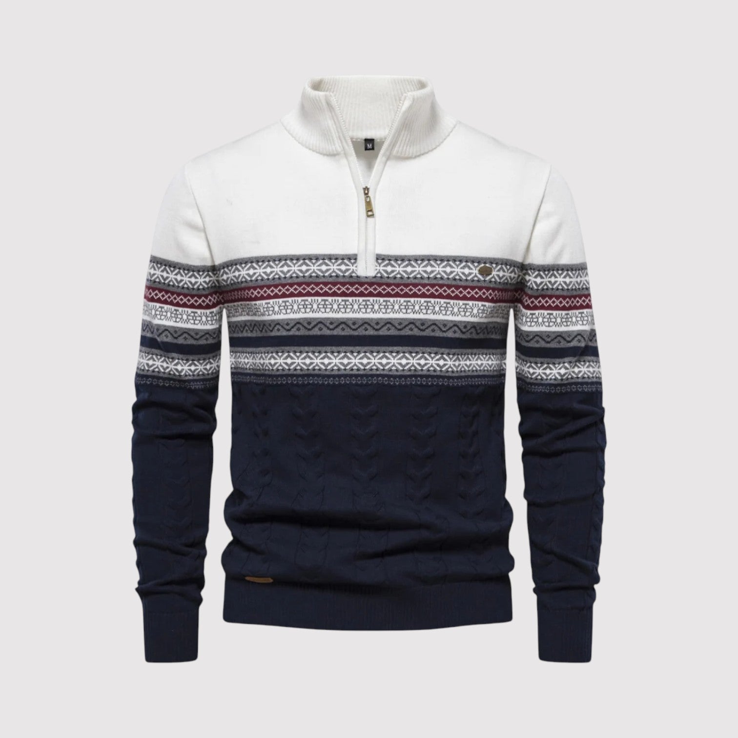 TAMAKIO | プレミアム・クォータージップ・セーター