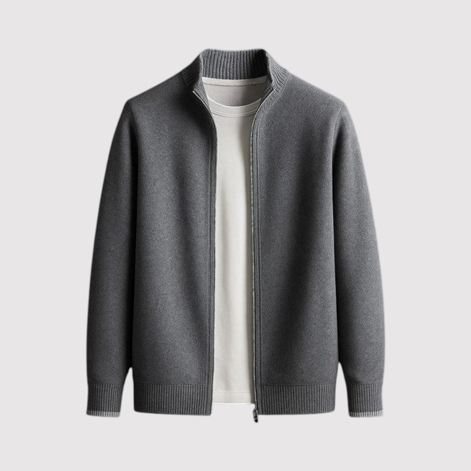 IMAMURA | プレミアム 快適なジップアップセーター