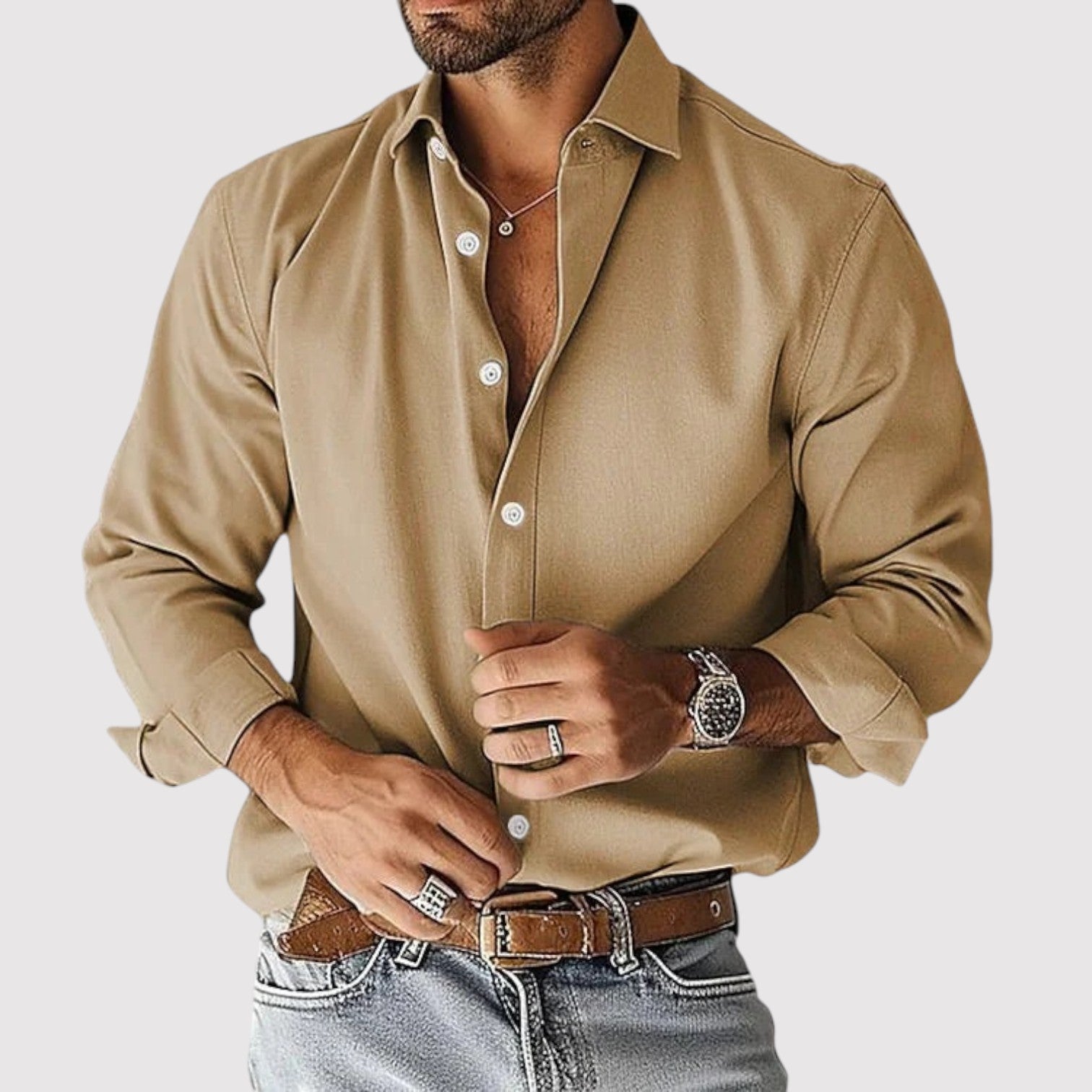 HINATO | プレミアム・コットン・シャツ