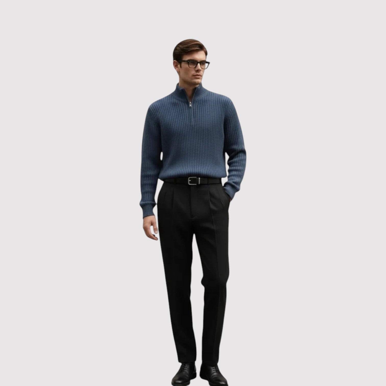 MASAYOTO | プレミアム・クォータージップ・セーター