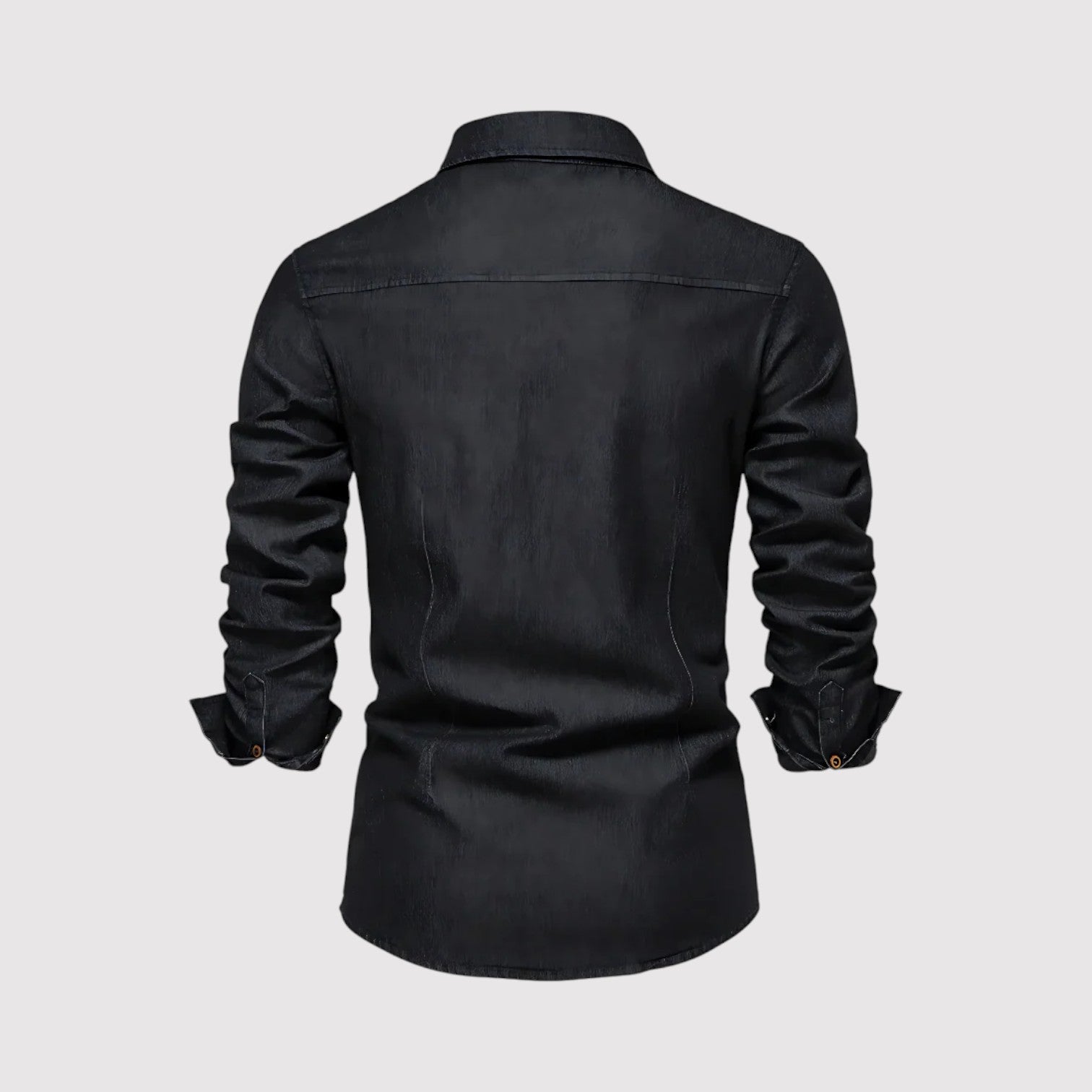 KAJIWARO | プレミアム・コットン・デニム・シャツ