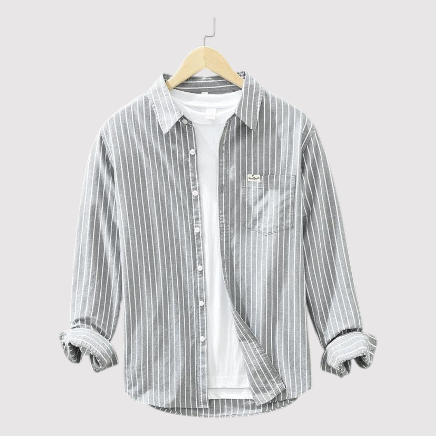 EDMUND | 快適なリュクス長袖シャツ