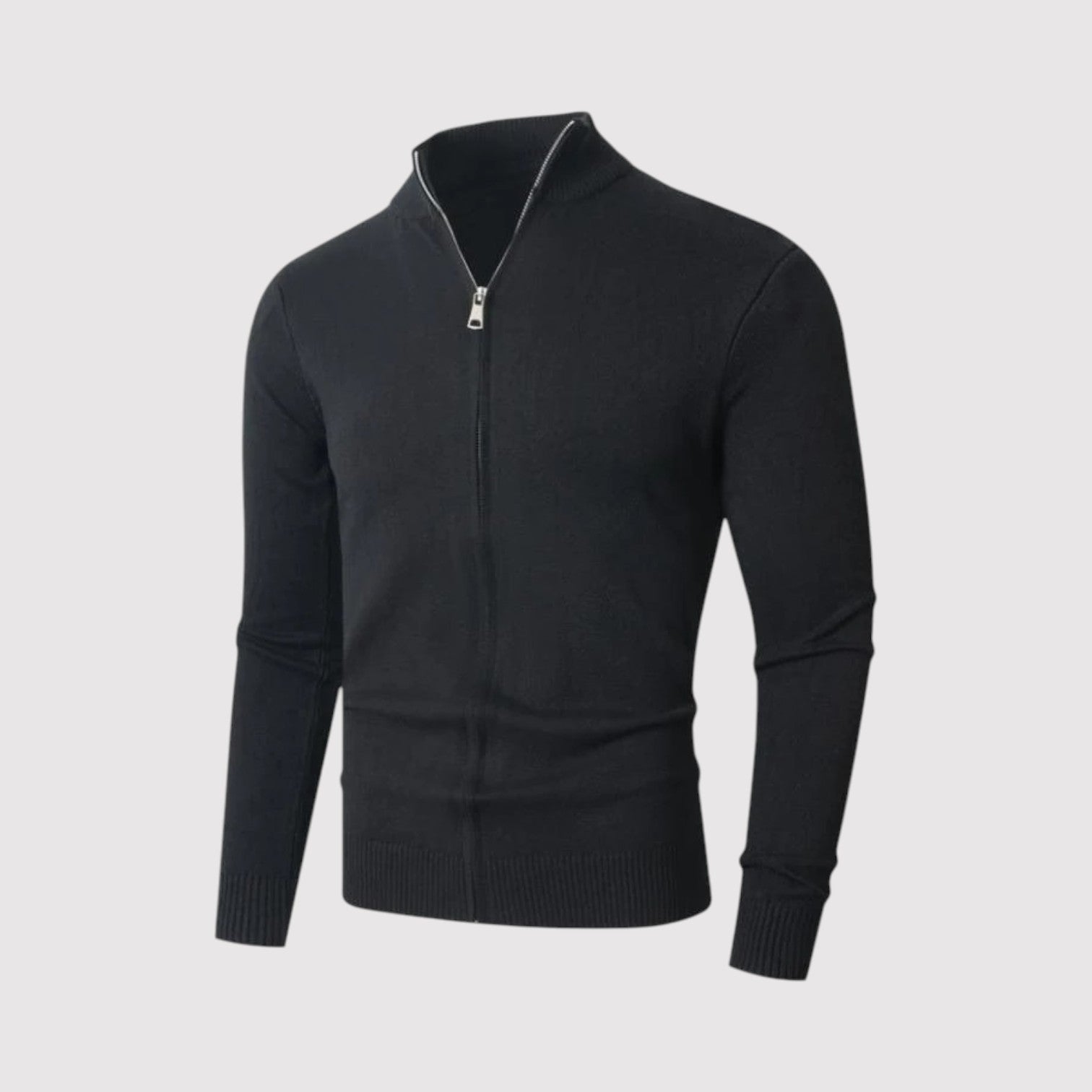 KEITARO | プレミアム・ウール・ジップ・ニット・セーター