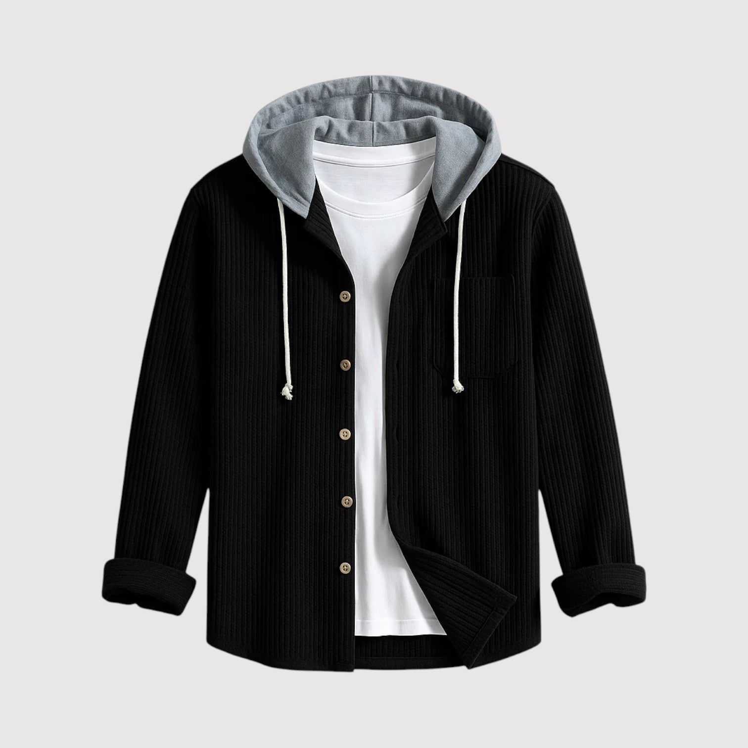 MASAO | プレミアムフーデッドシャツ