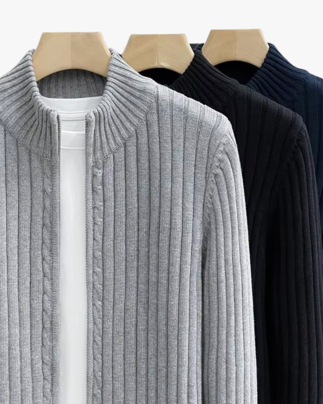 KISHIMOTO | プレミアム・ジップ・カーディガン
