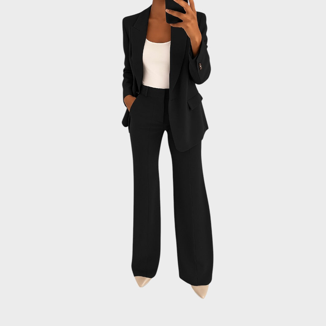 OLVA | エレガントなブレザーとトラウザーのセット