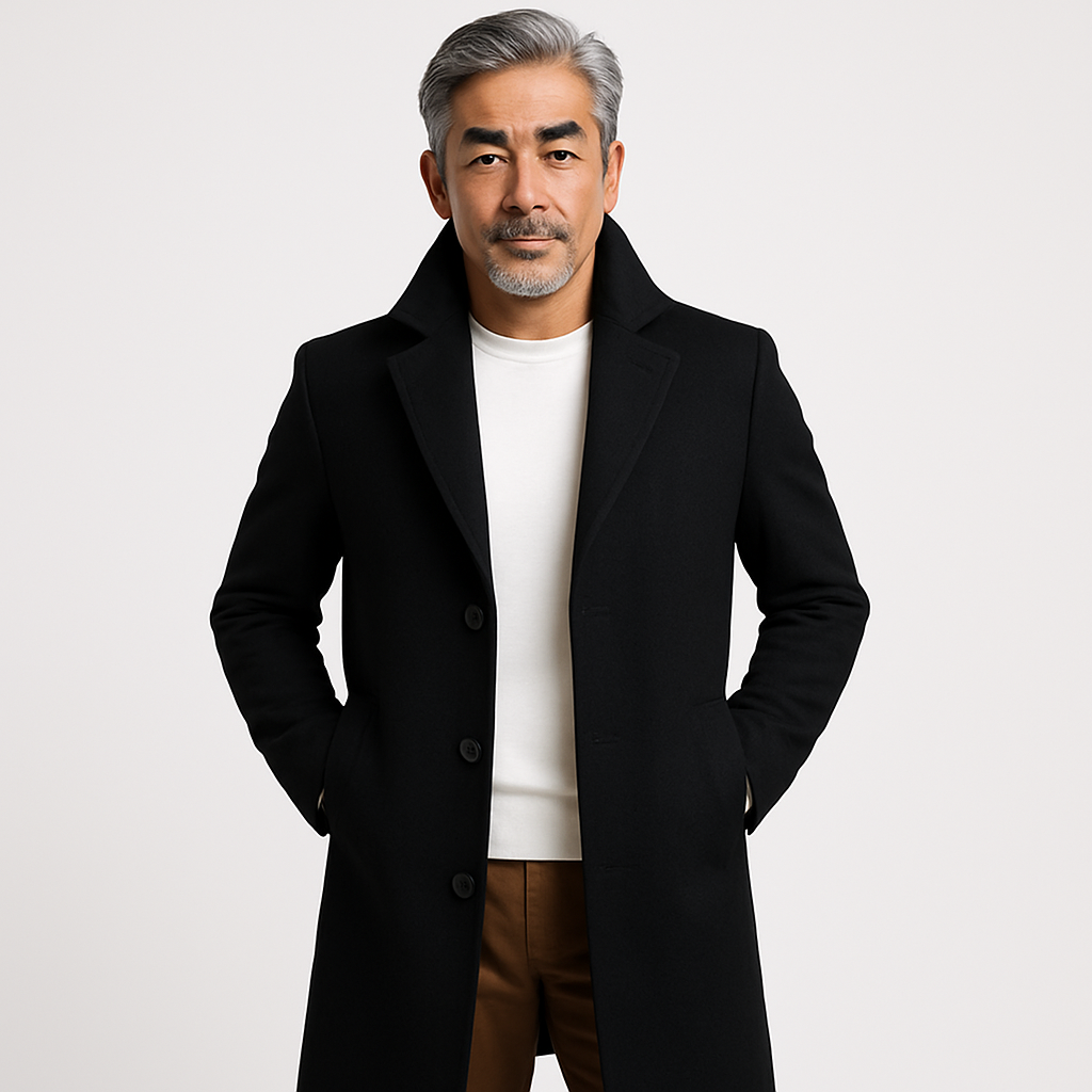 MULACH | エレガントなウールのロングコート