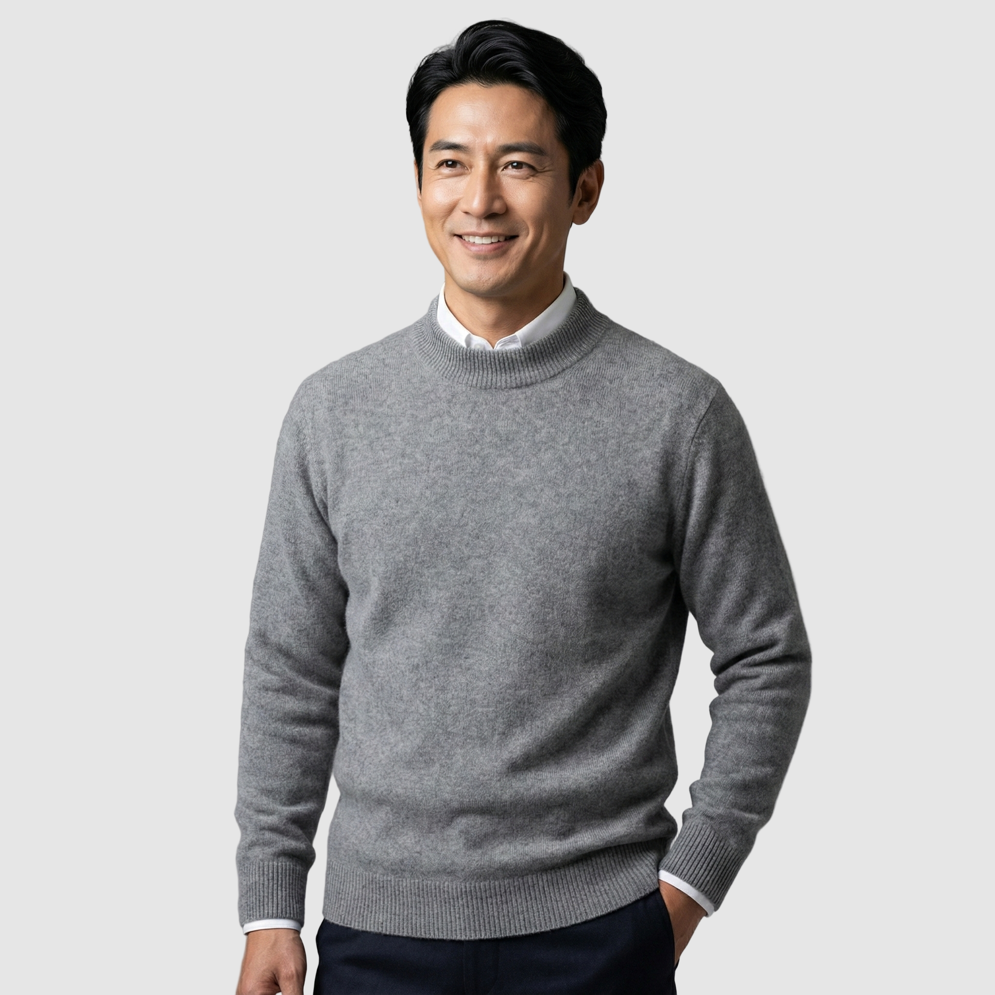 ALESSO | ソフトニットクルーネック