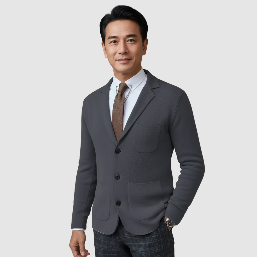 KASHIMOTO | スリムフィットカジュアルブレザー