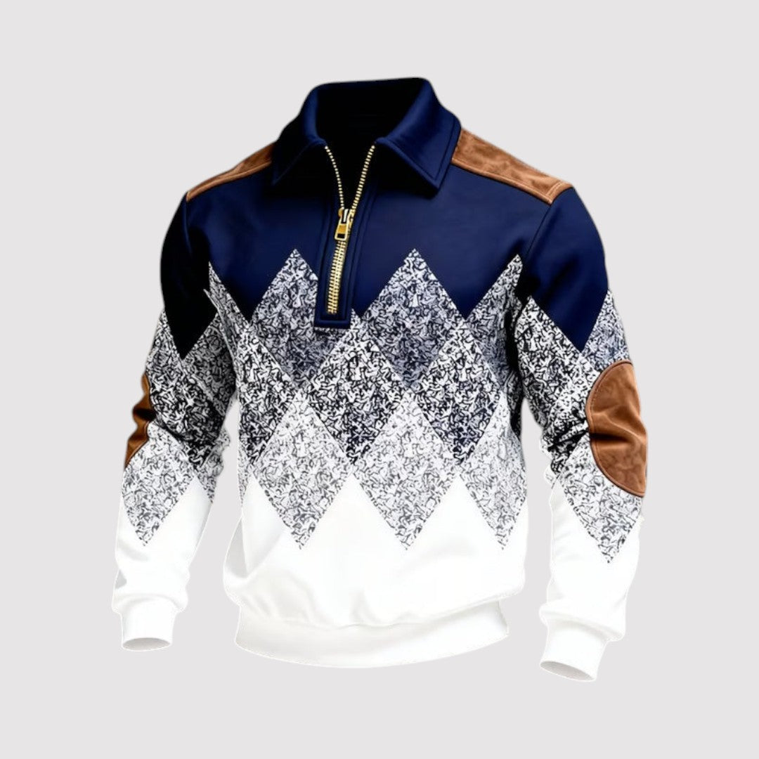 MISAMOTO | プレミアム ジップアップ スウェットシャツ