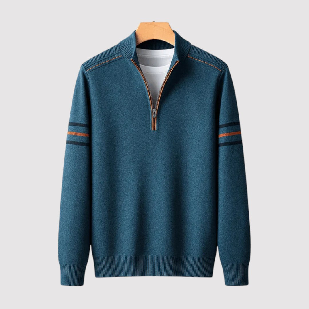 KEIICHI | プレミアムハーフジップセーター