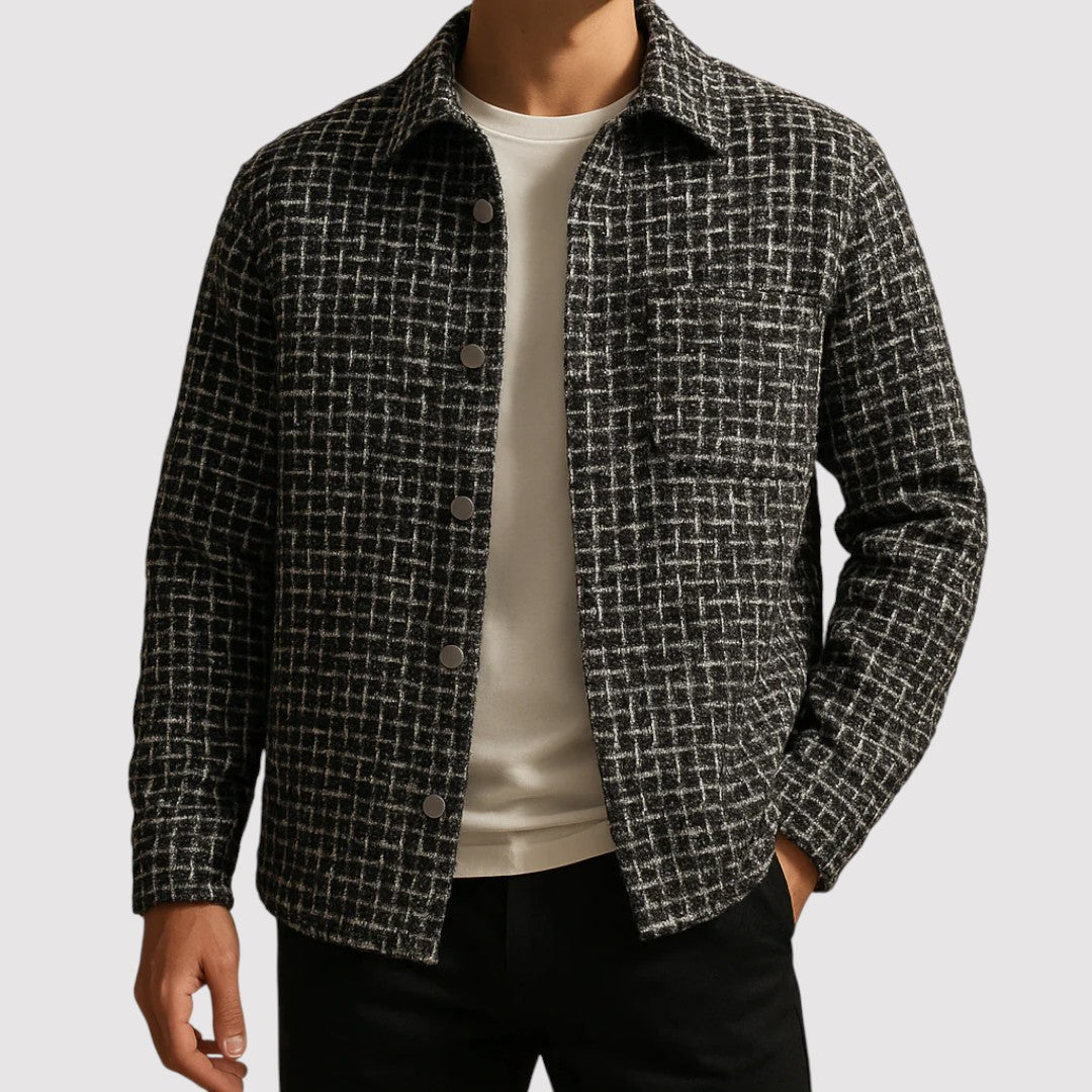 SHIROSHIMA | プレミアムツイードシャケットシャツ