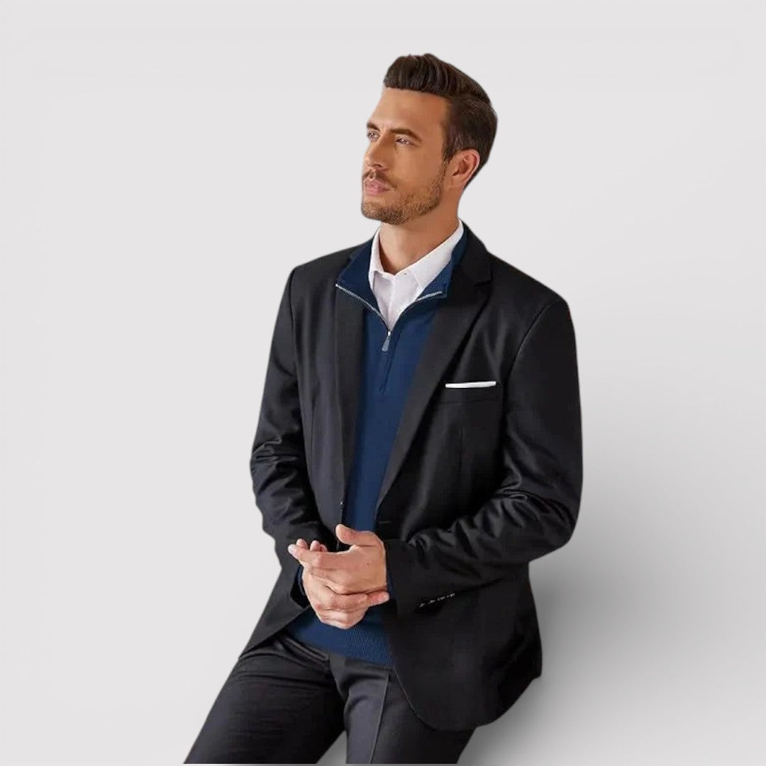 KAWASHIMA | プレミアム クォータージップ セーター