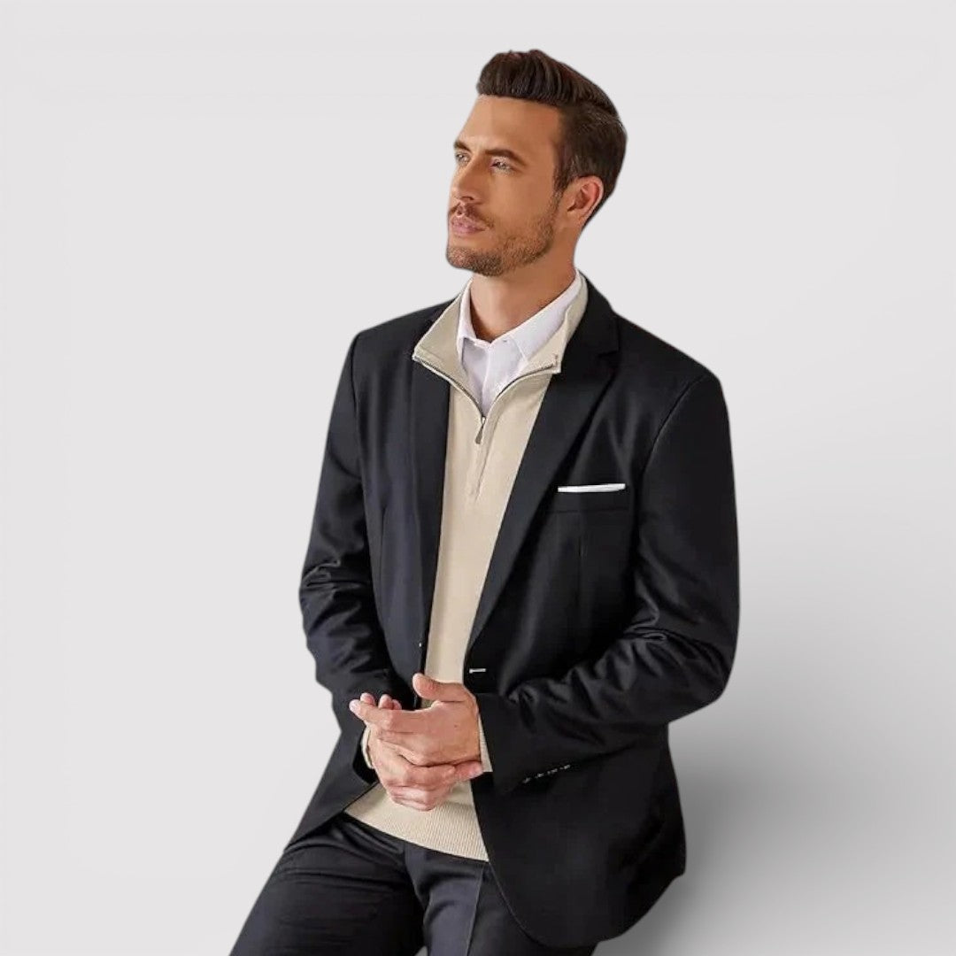 KAWASHIMA | プレミアム クォータージップ セーター