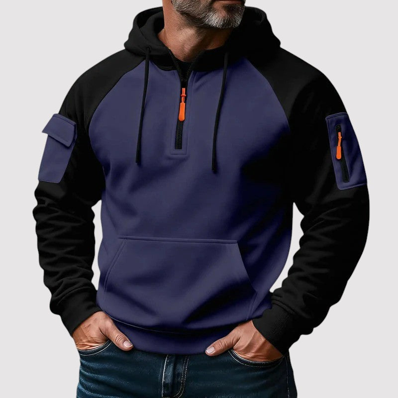 KINOSHITO | プレミアム ハーフジップフーディー