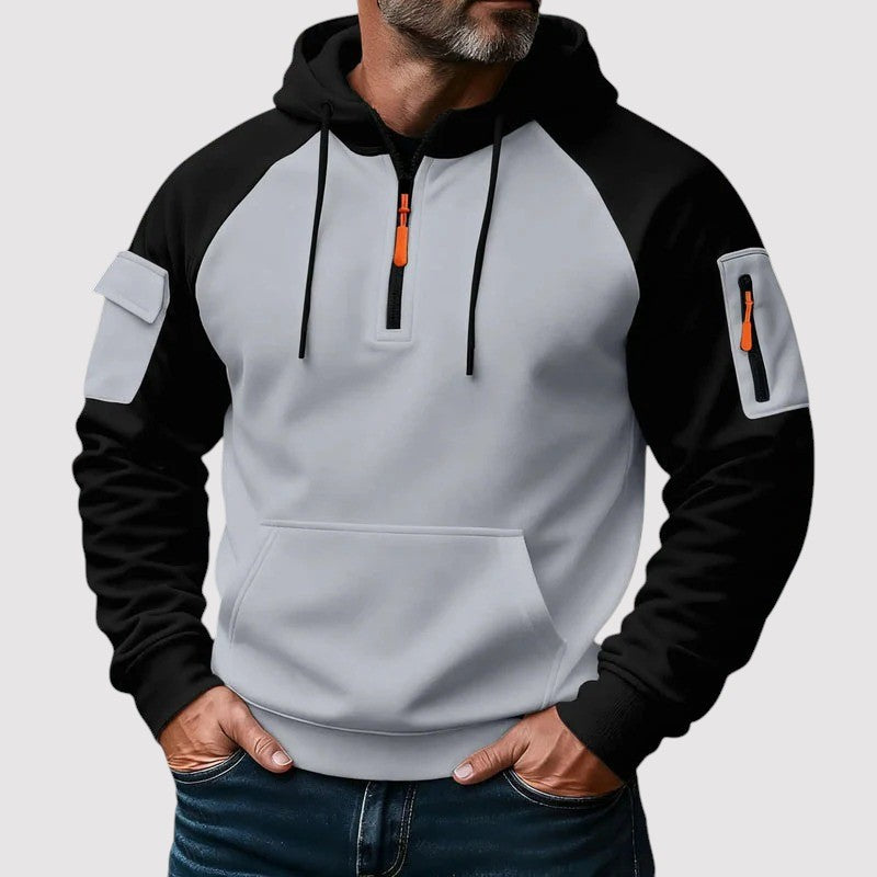 KINOSHITO | プレミアム ハーフジップフーディー