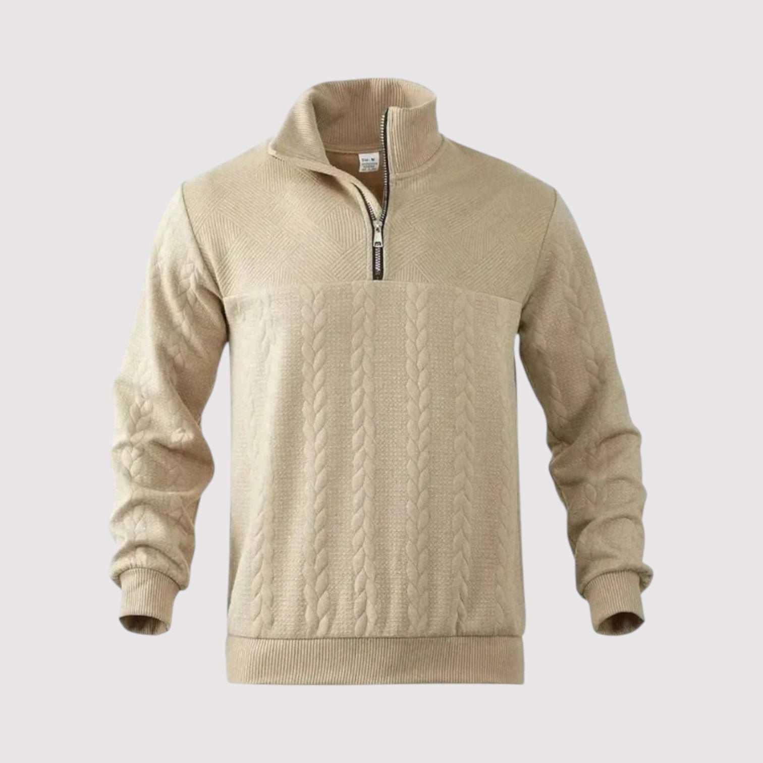 YUUSEI | プレミアム・ハーフジップ・プルオーバー