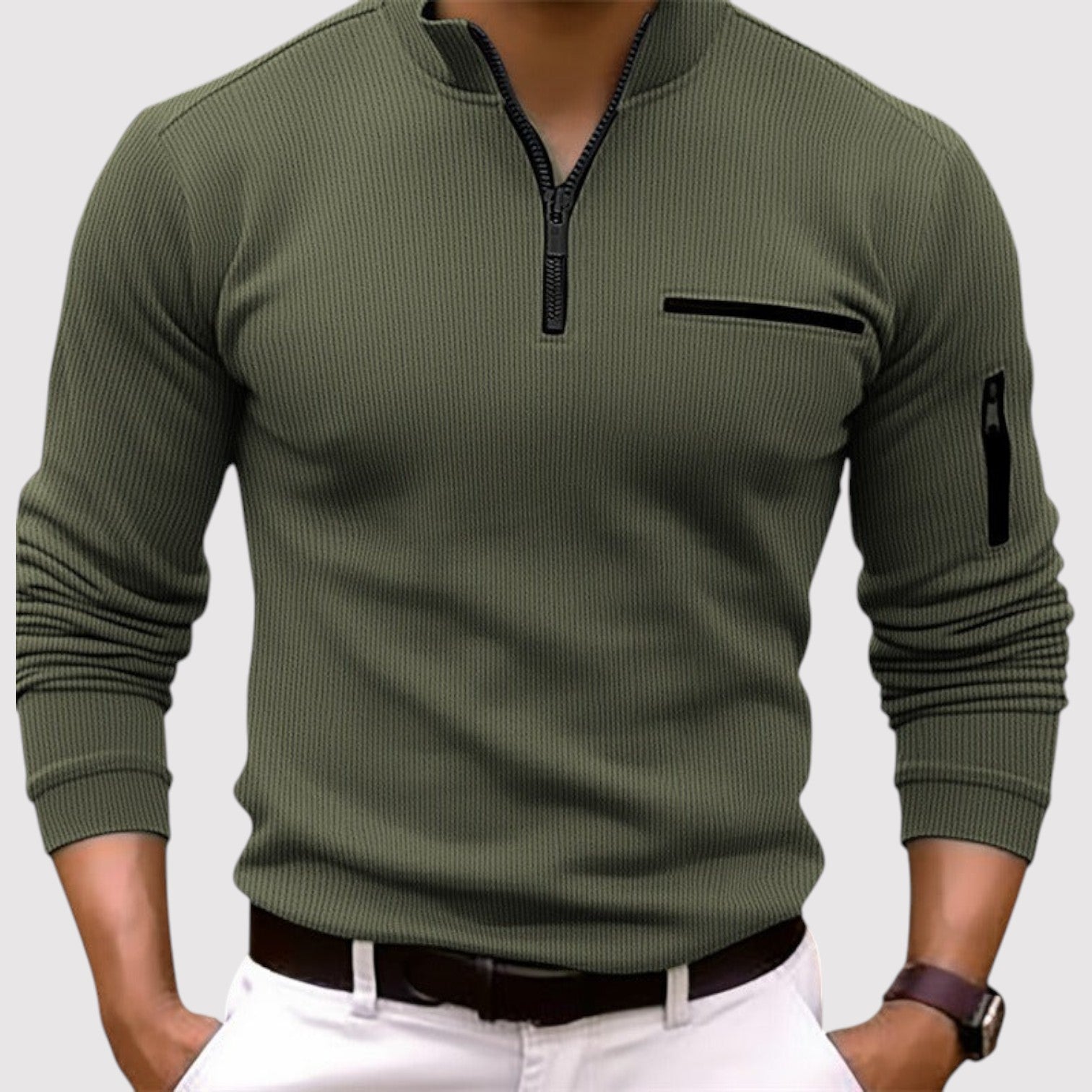 MIYASATO | プレミアム・ロング・スリーブ・シャツ