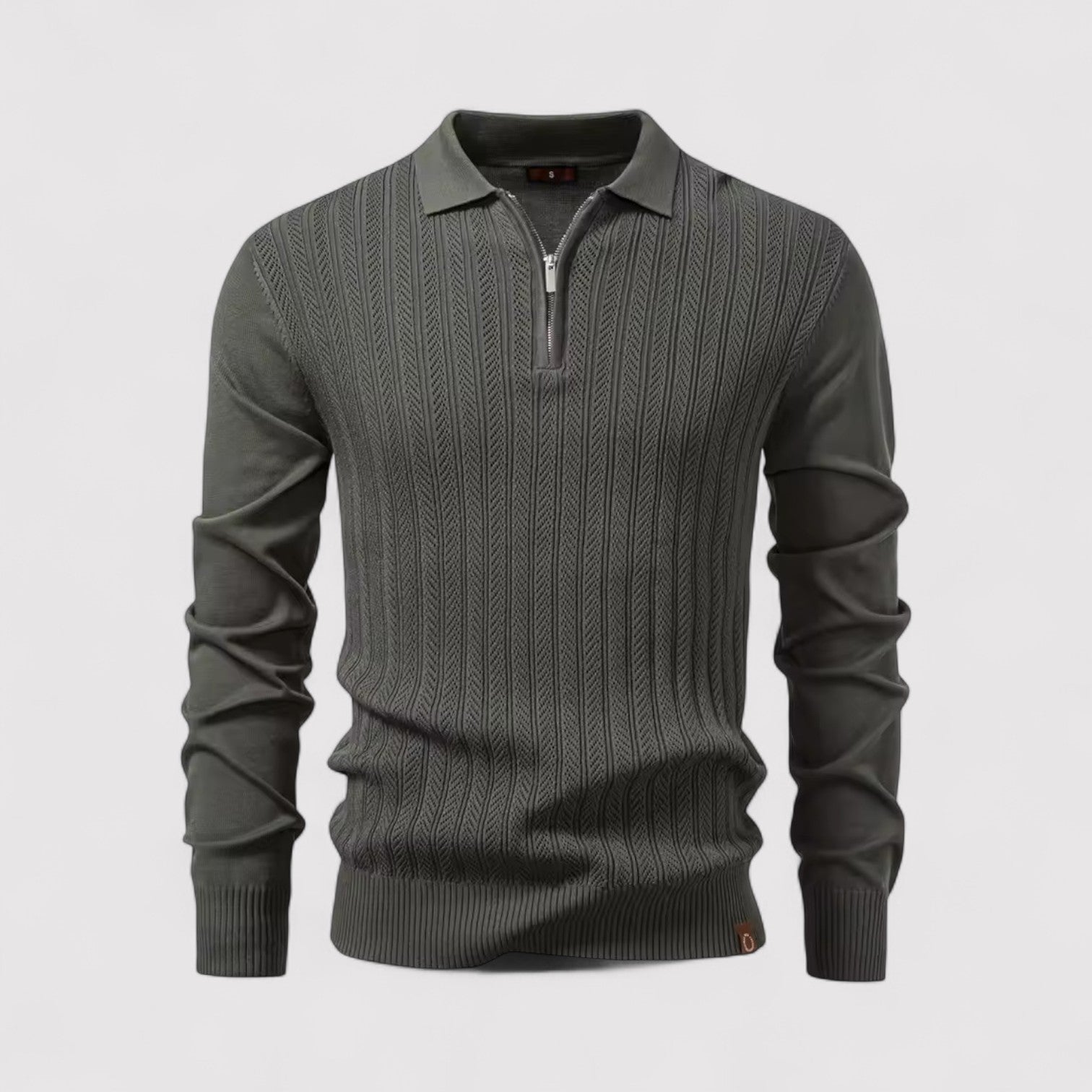 FUJIROH | プレミアム長袖ポロシャツ