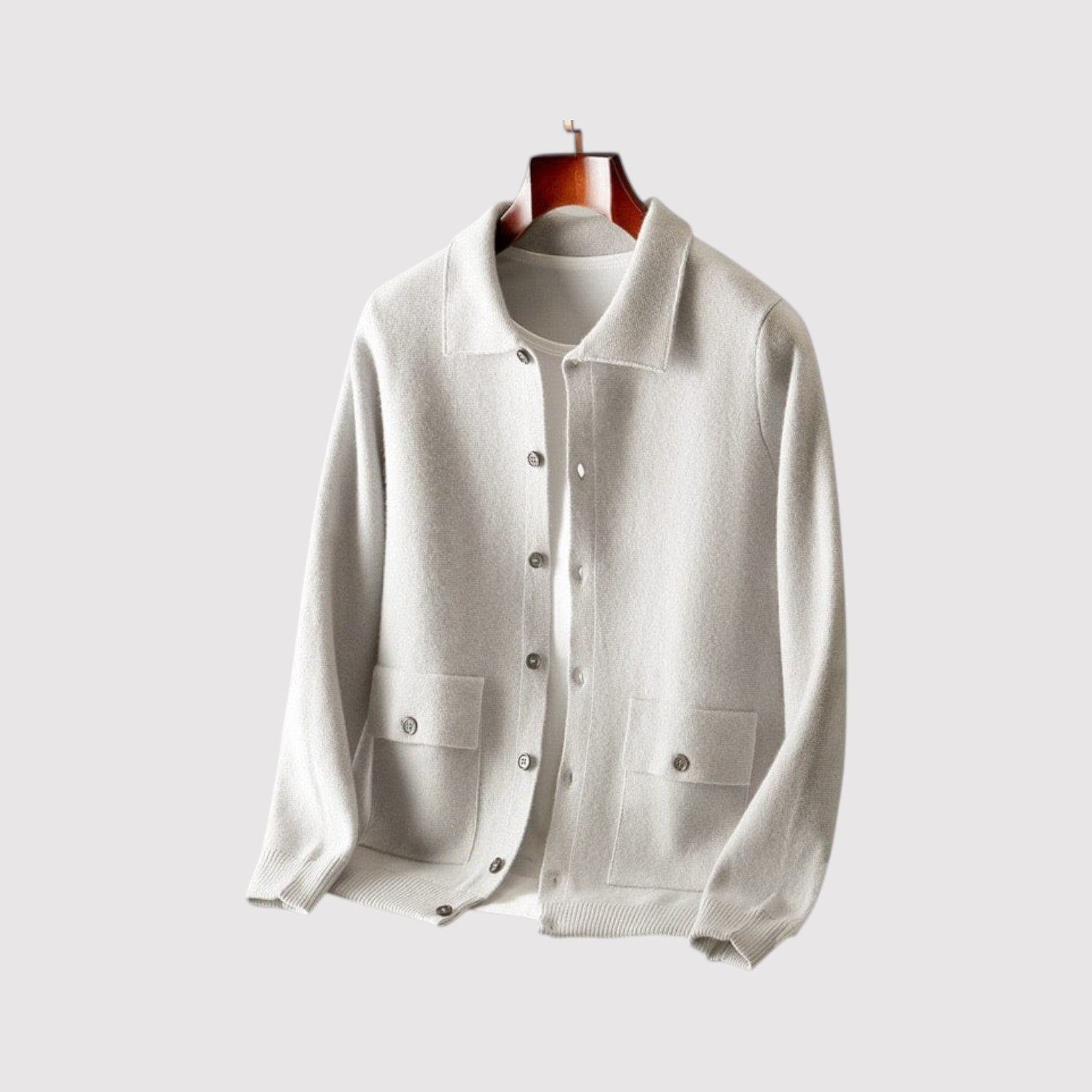 MIZUNO | プレミアム・ボタン・カーディガン