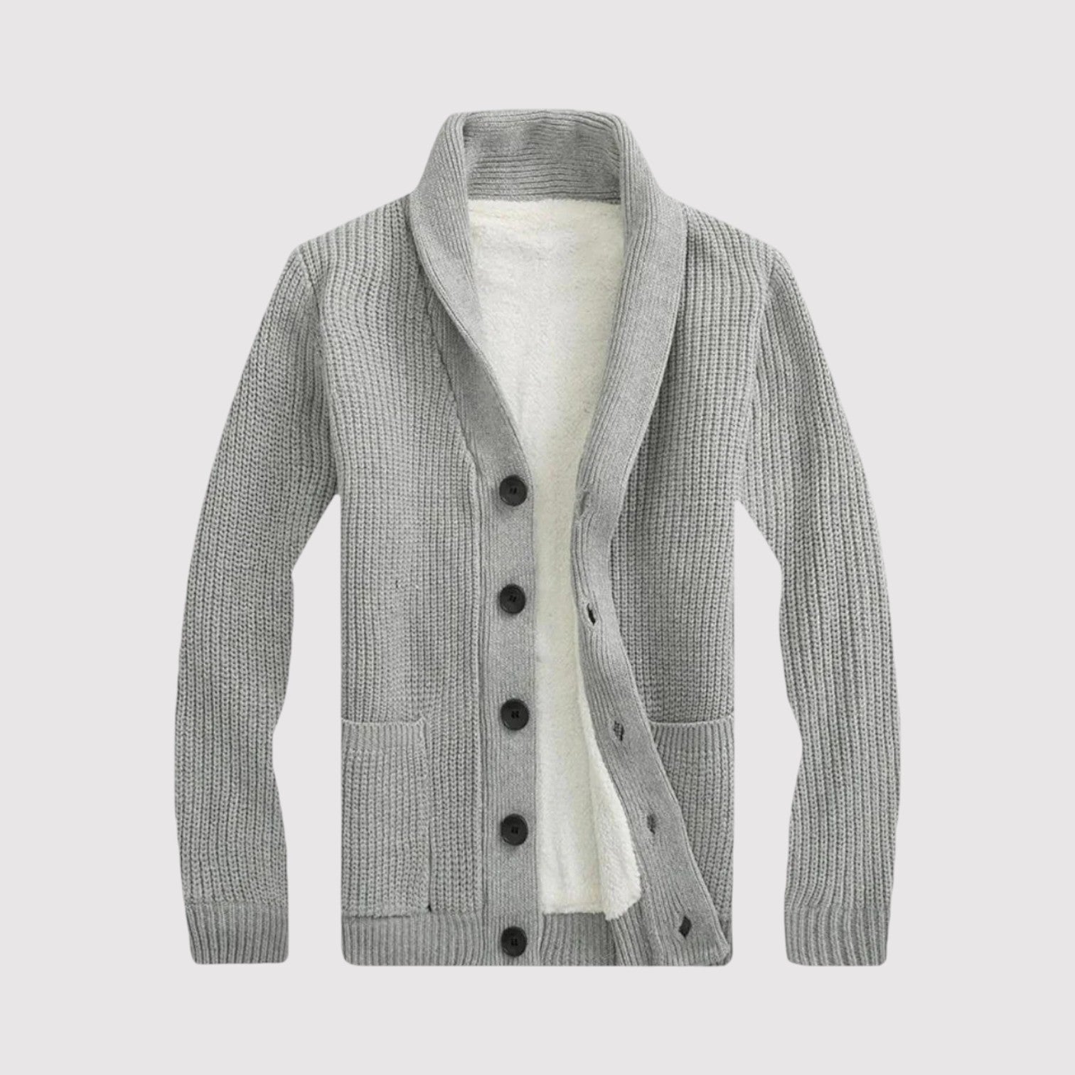 YASUSHI | プレミアムカラーニットカーディガン