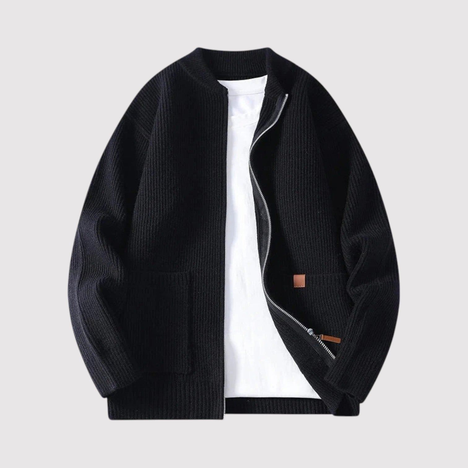 KAIEN | エレガントなリブニットジャケット
