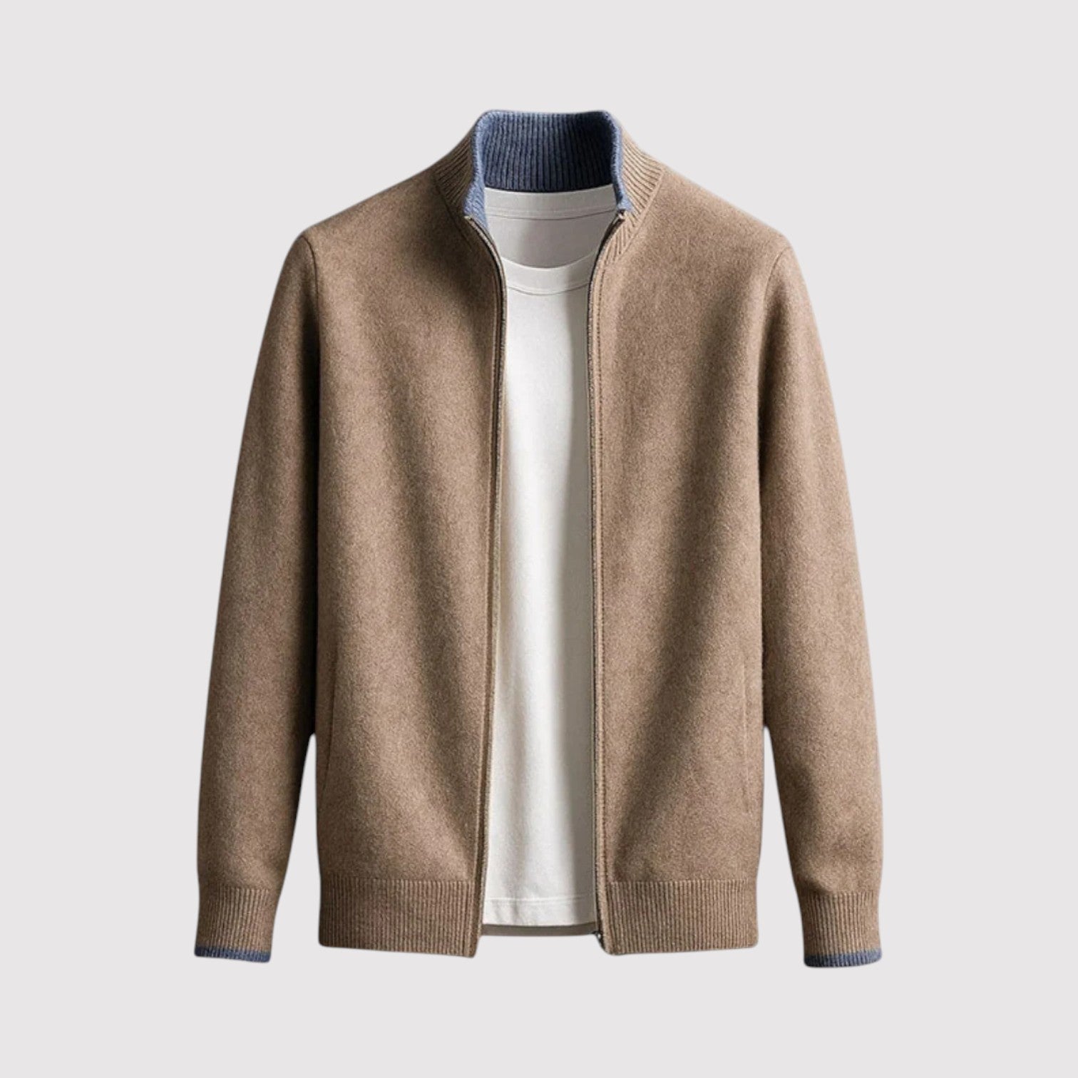 IMAMURA | プレミアム 快適なジップアップセーター