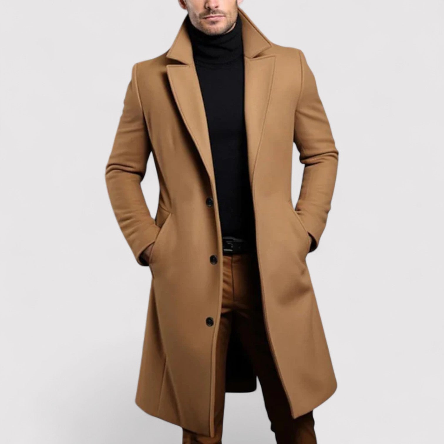 MULACH | エレガントなウールのロングコート