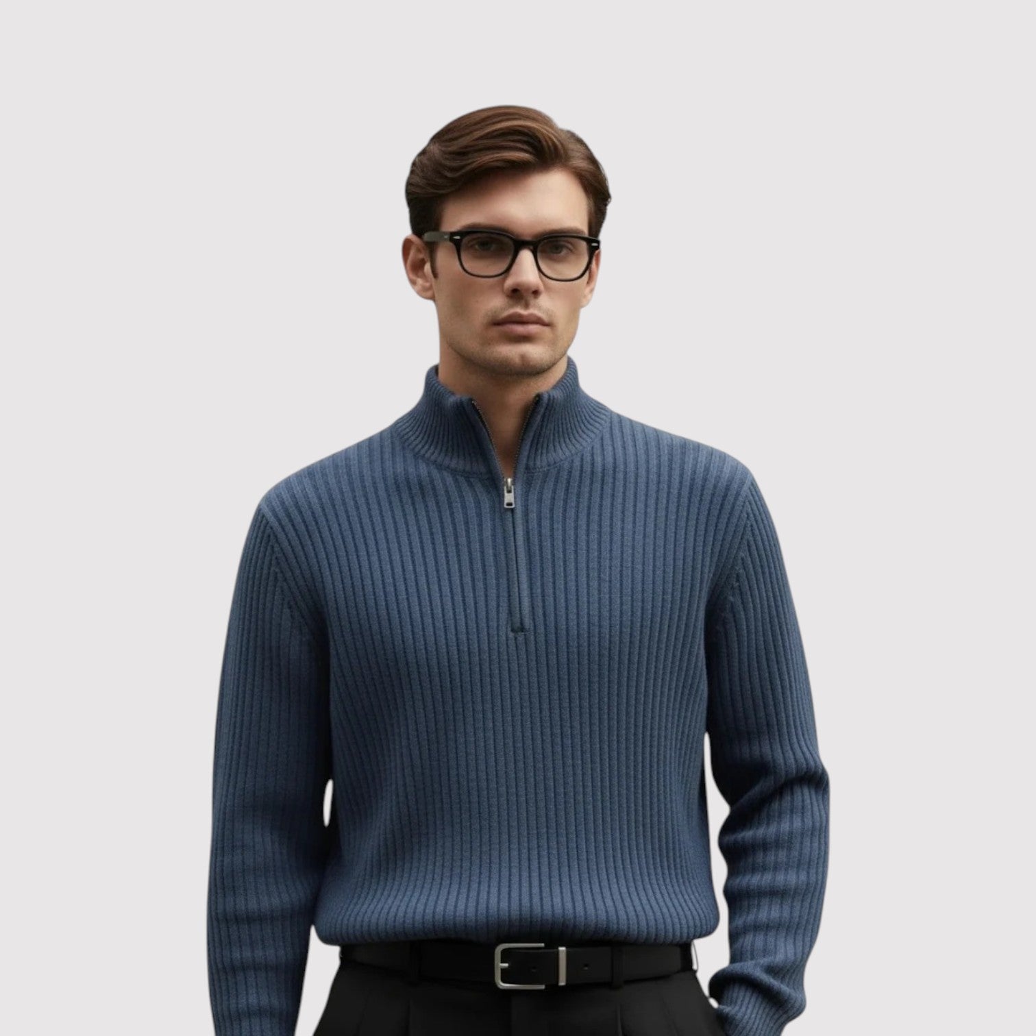 MASAYOTO | プレミアム・クォータージップ・セーター