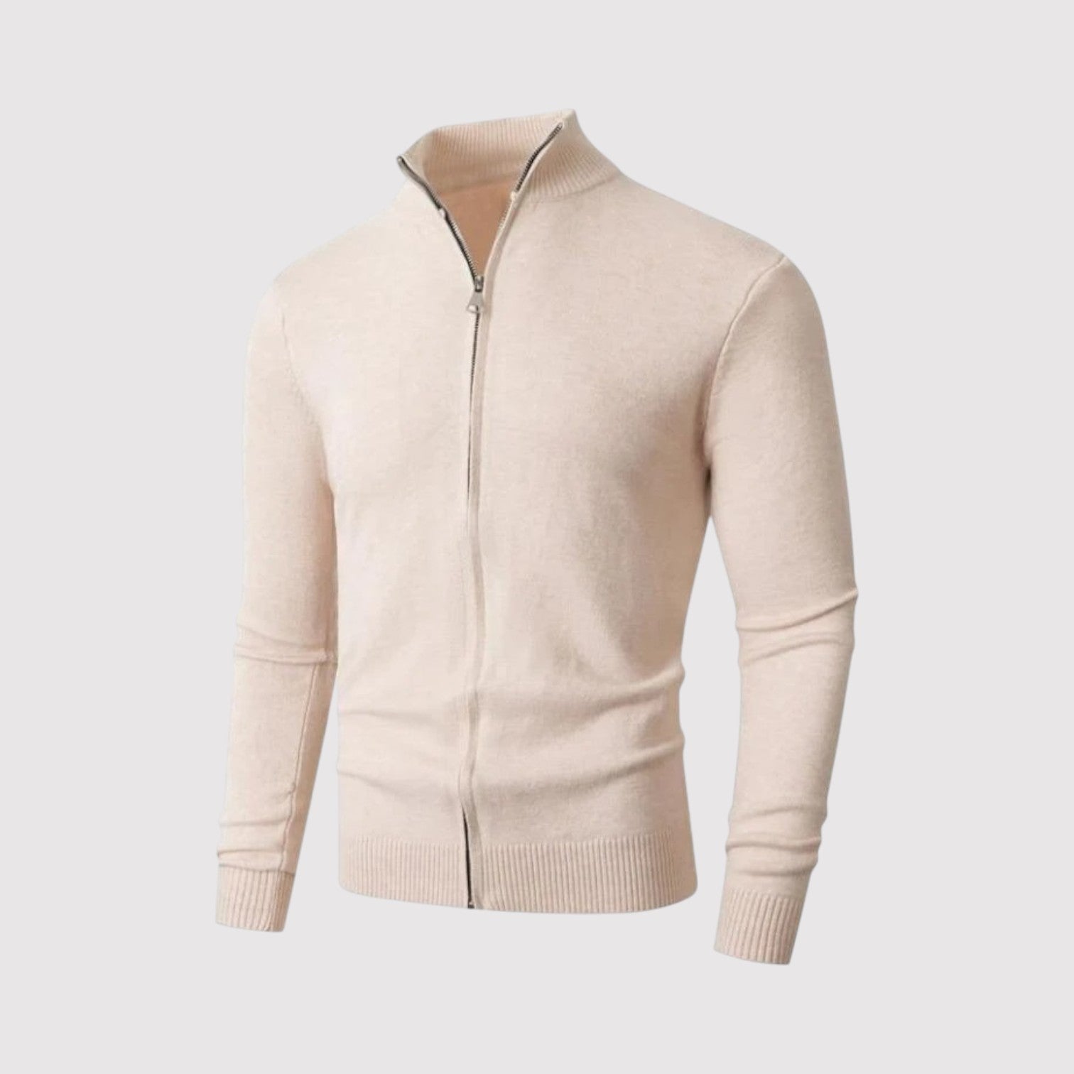 KEITARO | プレミアム・ウール・ジップ・ニット・セーター