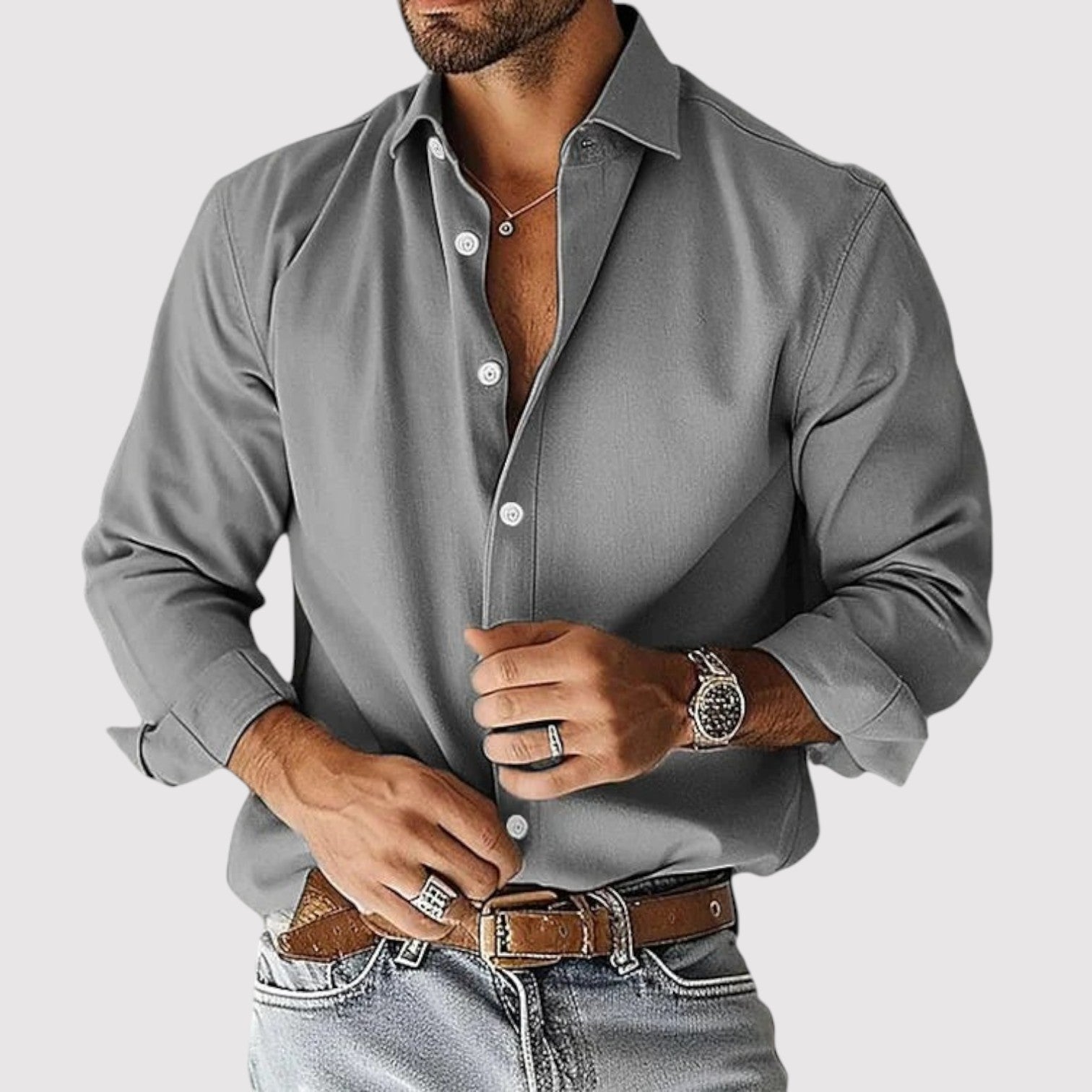 HINATO | プレミアム・コットン・シャツ