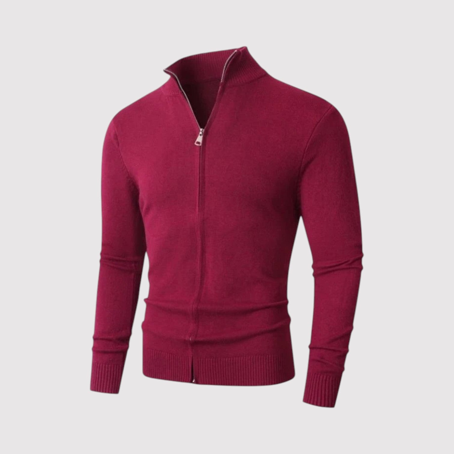 KEITARO | プレミアム・ウール・ジップ・ニット・セーター