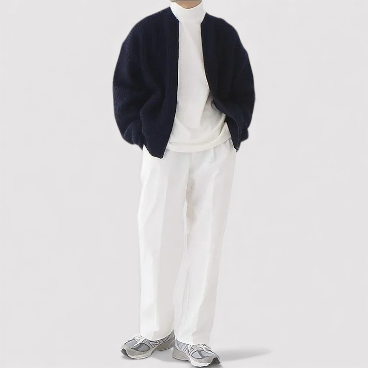 FUMIHIRO | プレミアムジップニットセーター